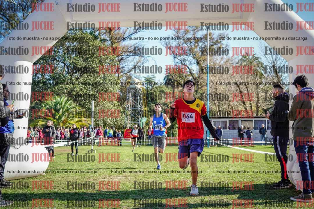 Fotos de la llegada del cross de 3000 m
