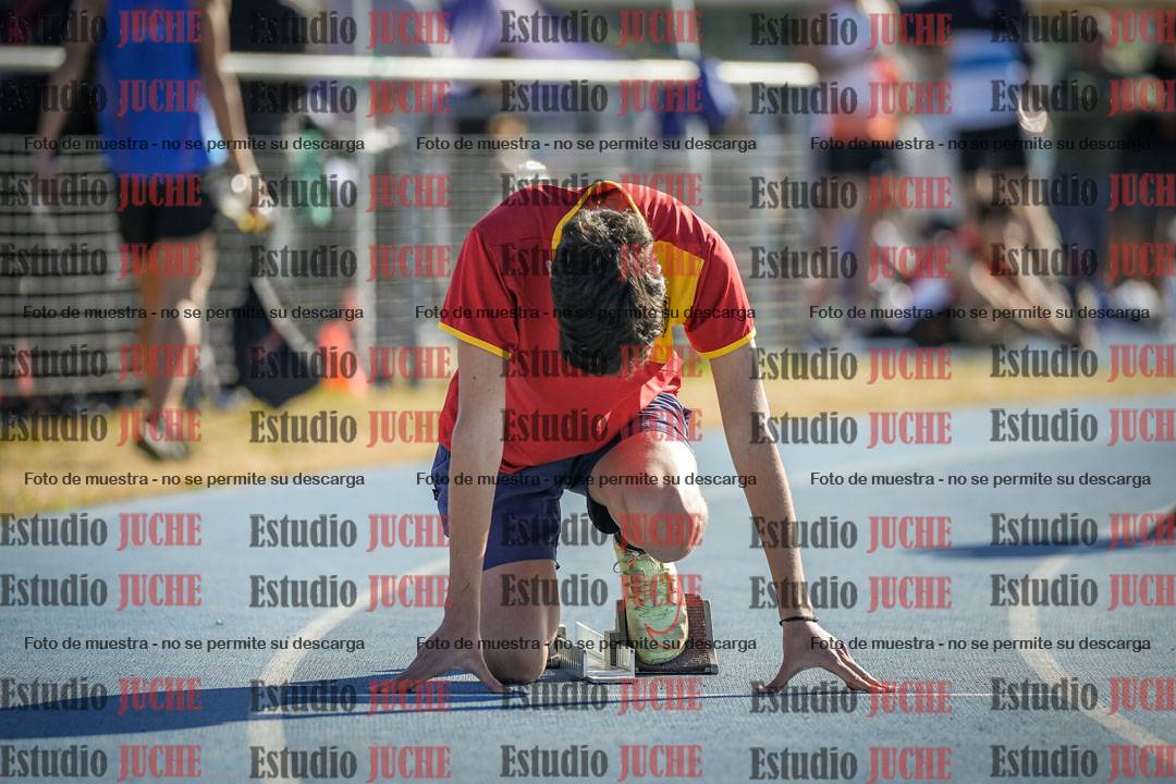 Fotos de los 400 m llanos de varones