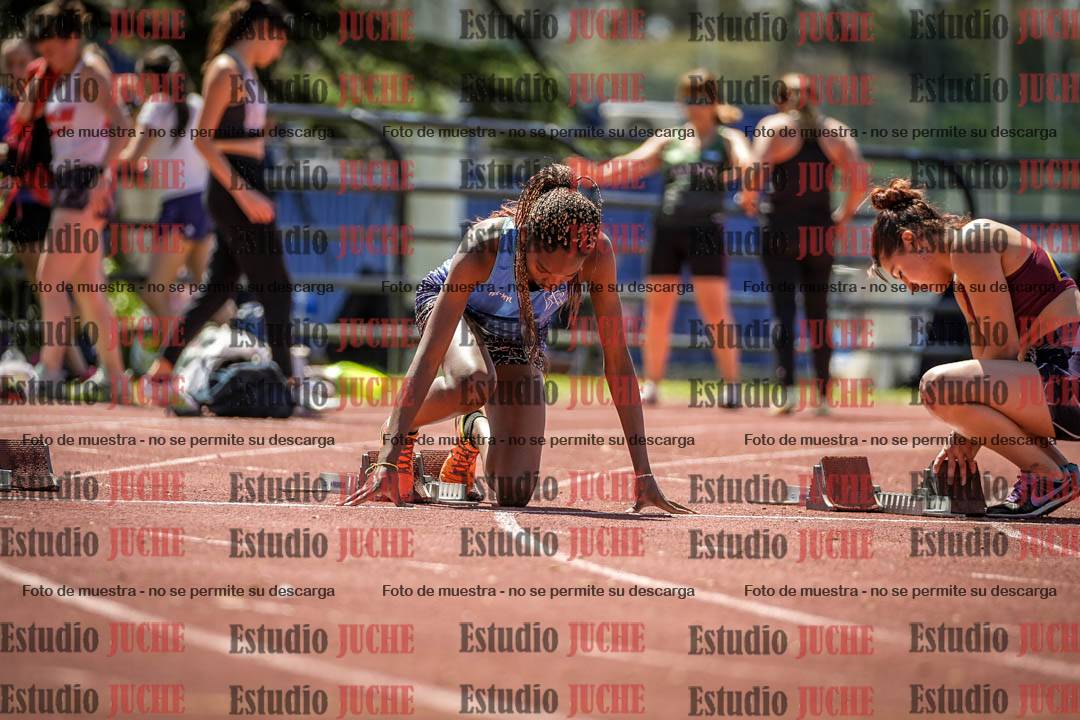 Fotos de los 100 m llanos de mujeres