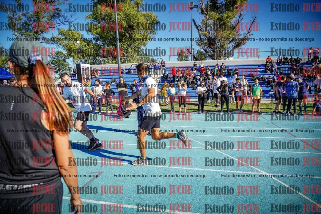 Fotos durante los relevos