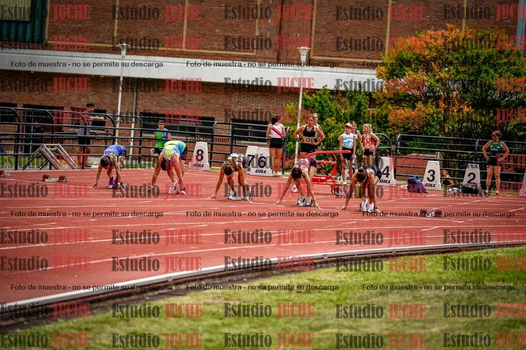 Fotos de los 100 m llanos de mujeres