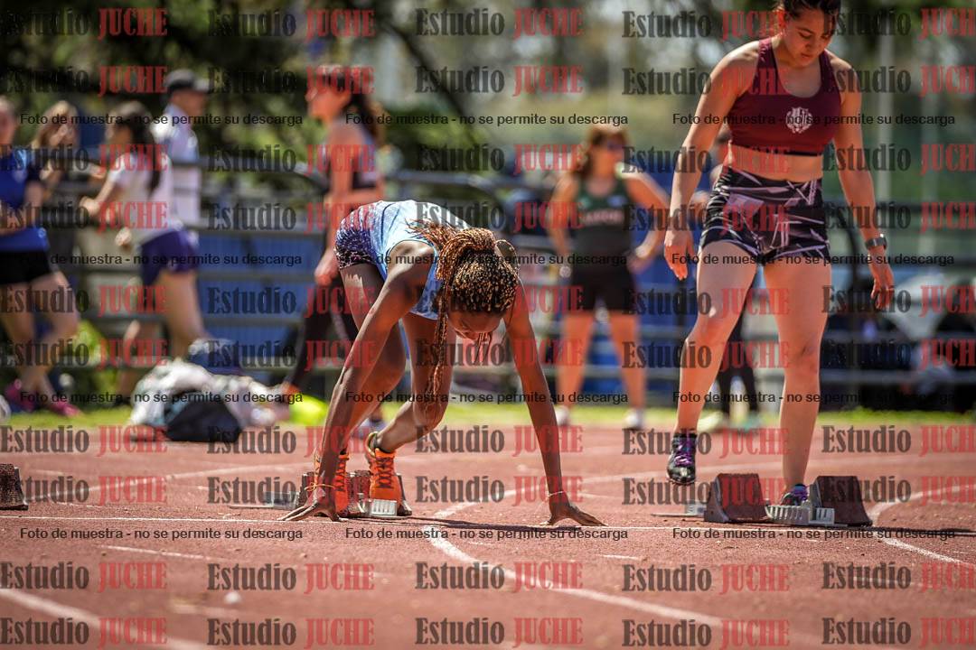 Fotos de los 100 m llanos de mujeres