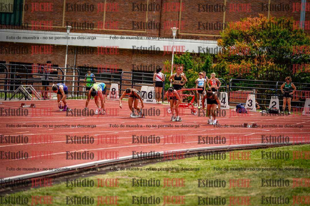 Fotos de los 100 m llanos de mujeres