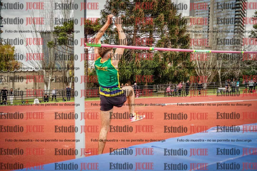 Fotos del salto en alto de varones
