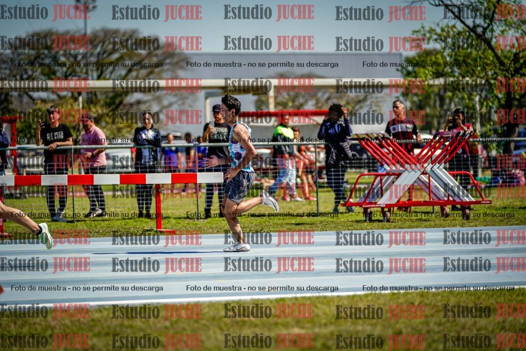 Fotos de los 100 m llanos de varones