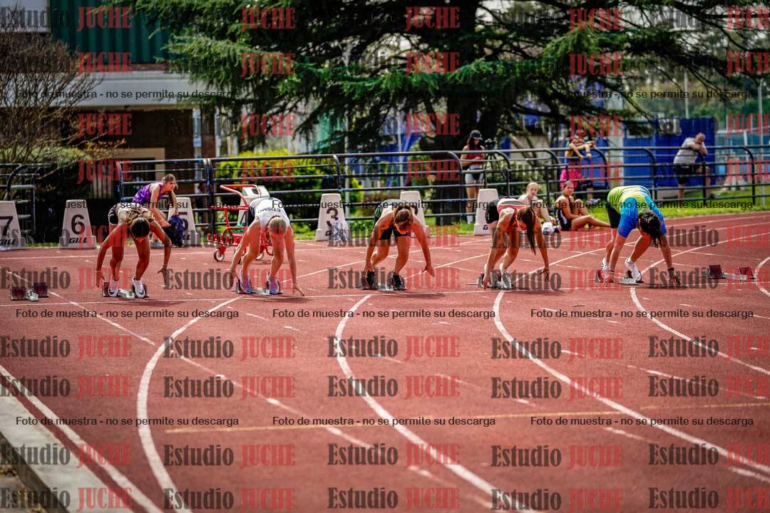 Fotos de los 100 m de mujeres