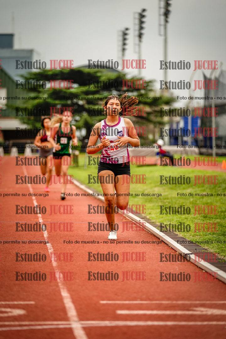 Fotos de los 600 m llanos de mujeres - hexatlón 6
