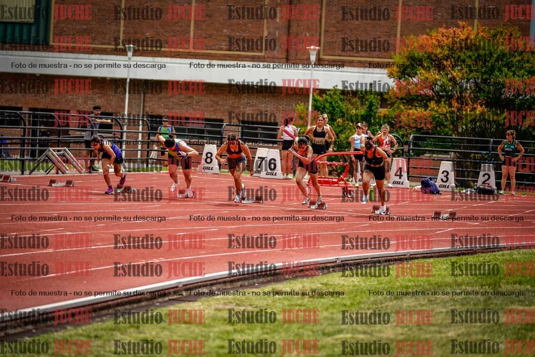 Fotos de los 100 m llanos de mujeres