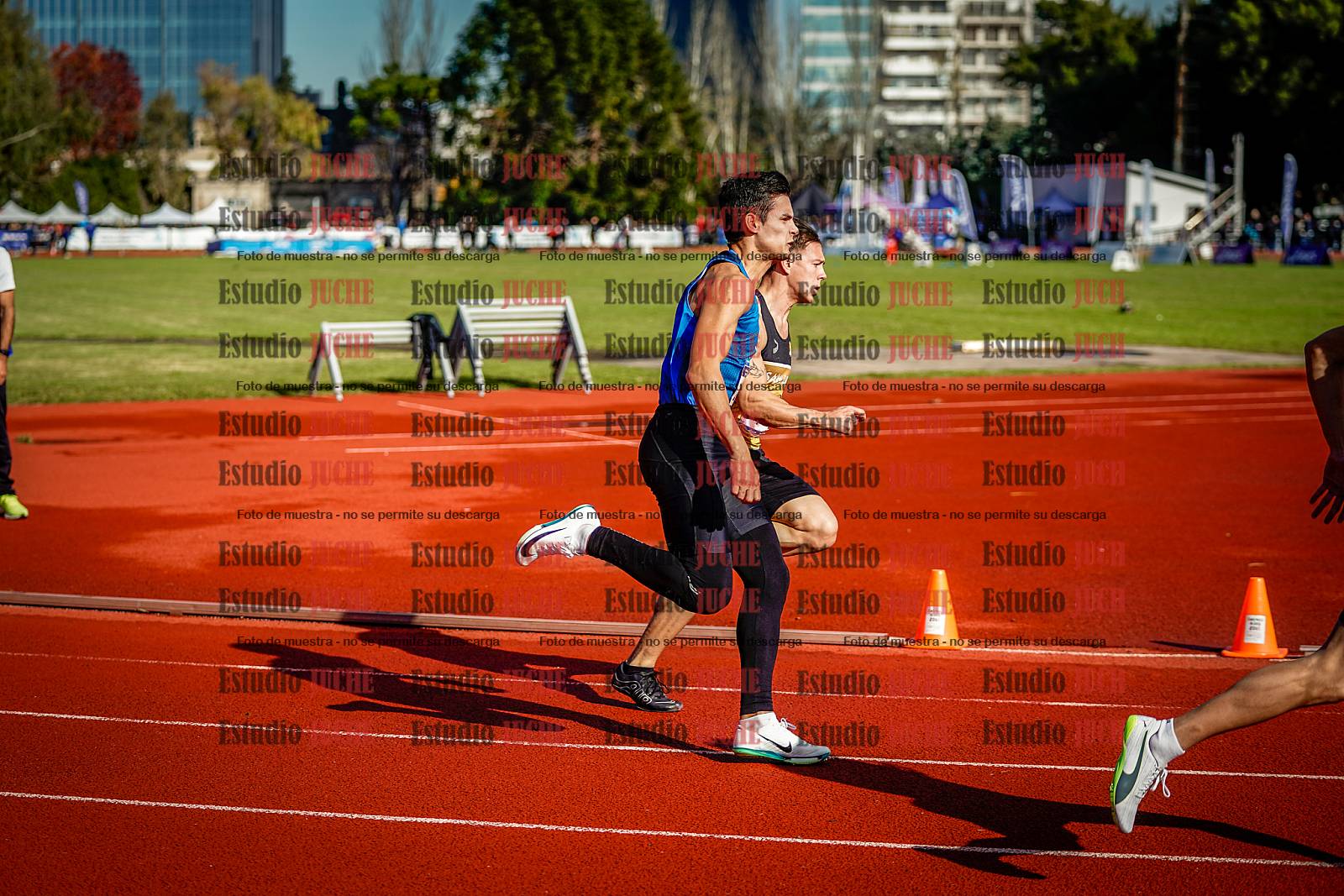 Fotos de los 200 m de varones