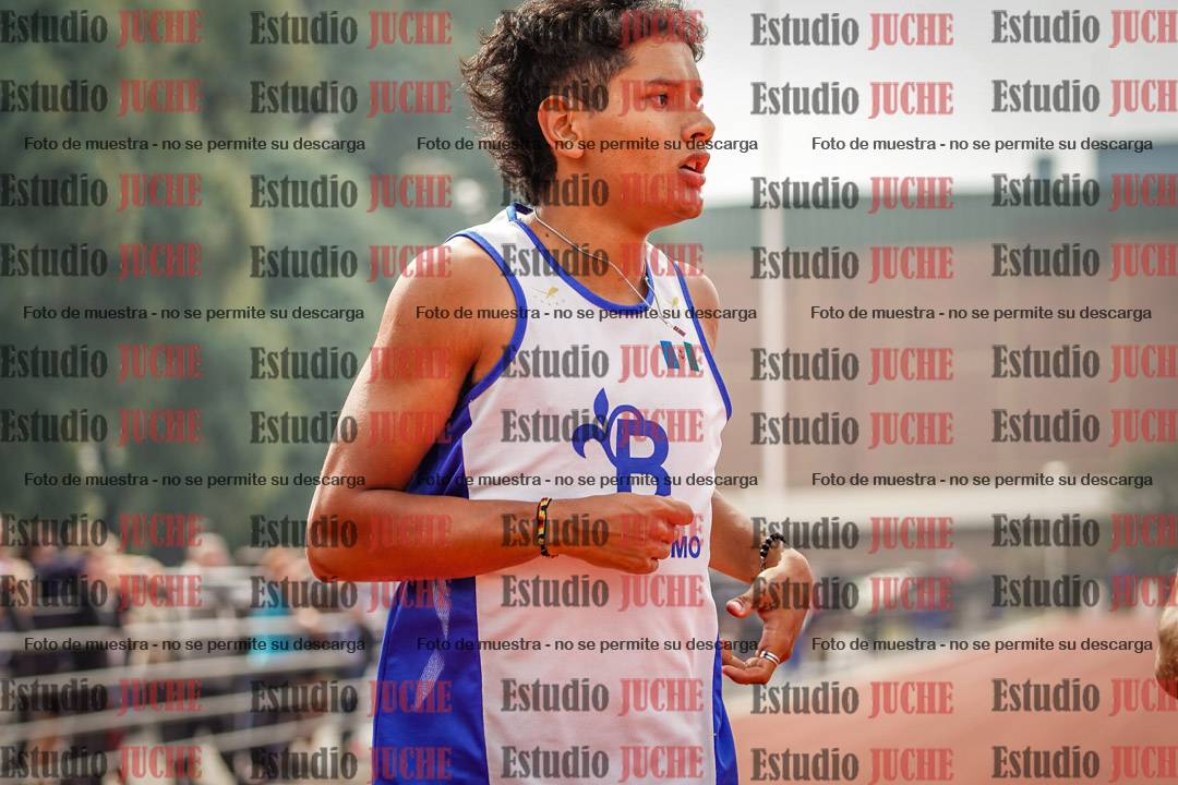 Fotos de los 200 m llanos de varones