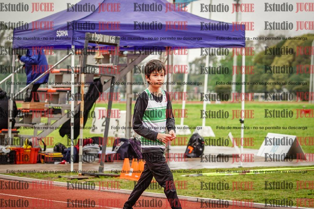 Fotos de los 50 m llanos de varones