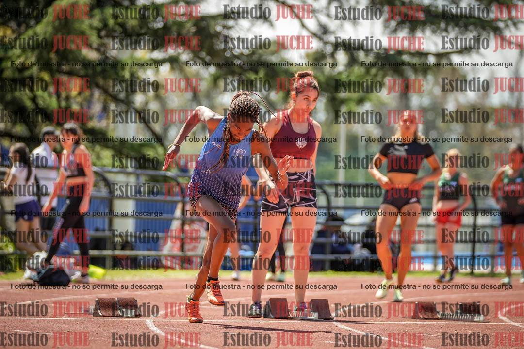 Fotos de los 100 m llanos de mujeres