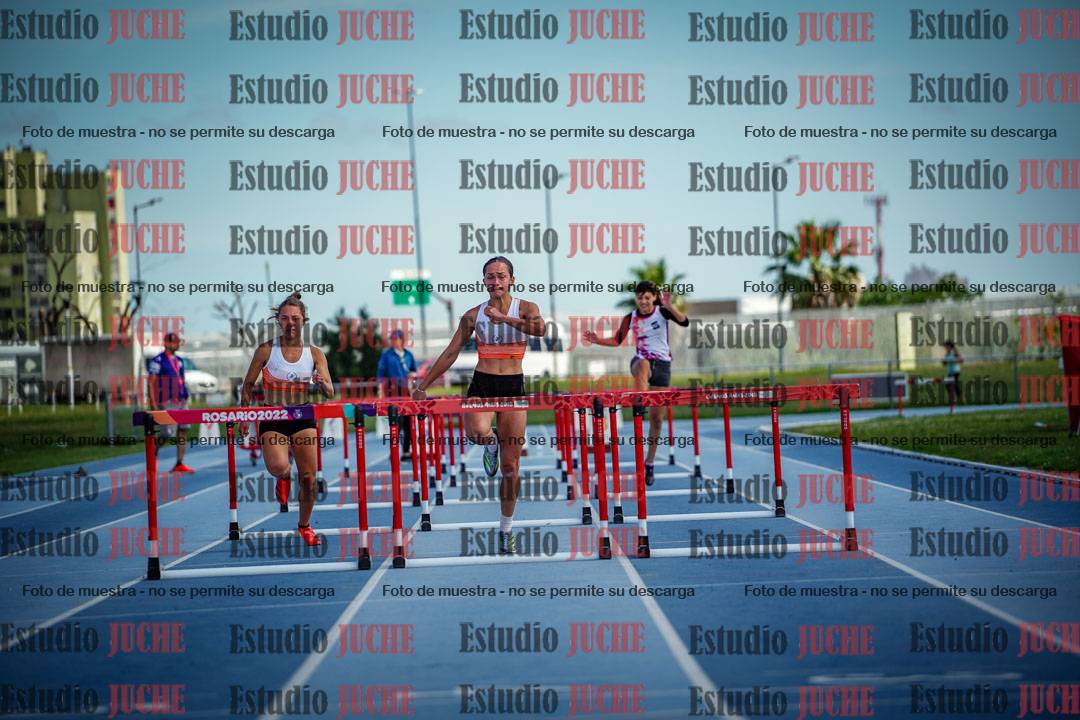 Fotos de los 60 m con vallas de mujeres