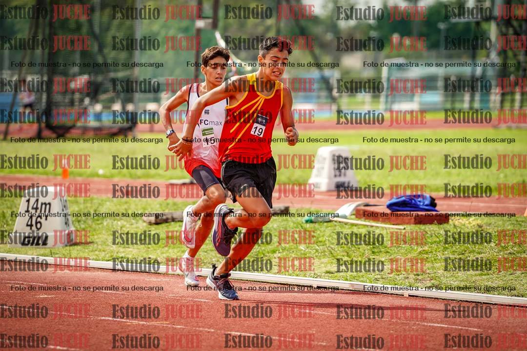 Fotos de los 600 m llanos de varones