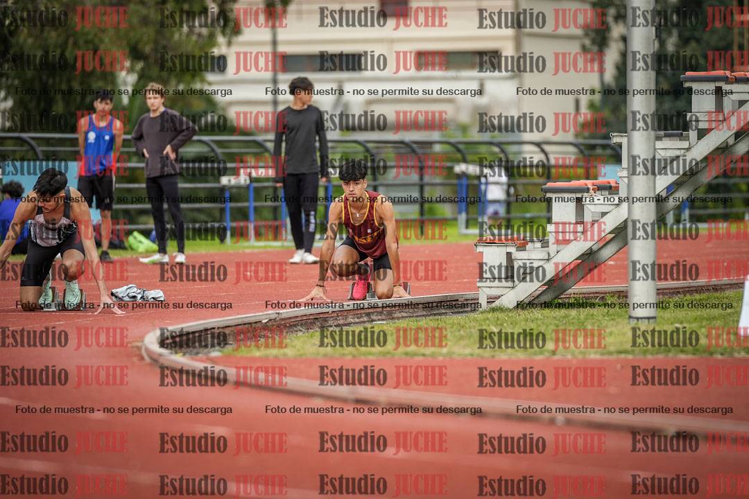 Fotos de los 200 m llanos de varones