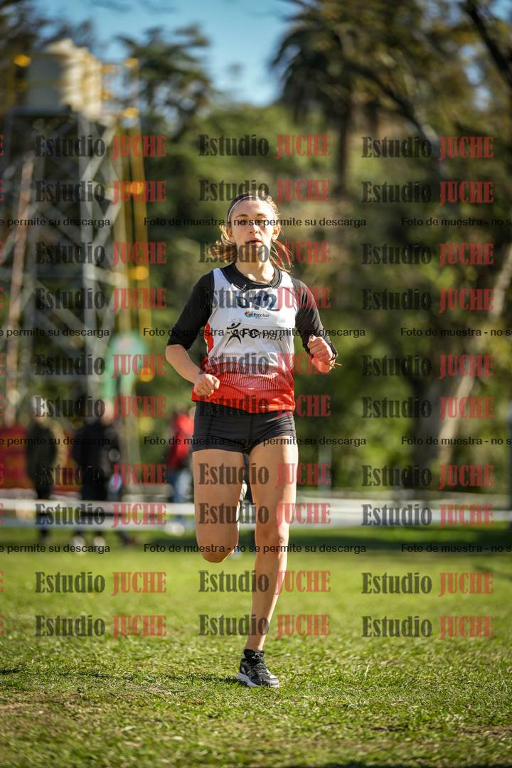 Fotos de la llegada del cross de 3000 m