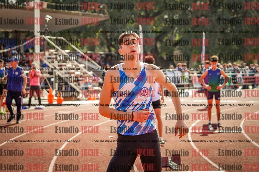 Fotos de los 400 m llanos de varones