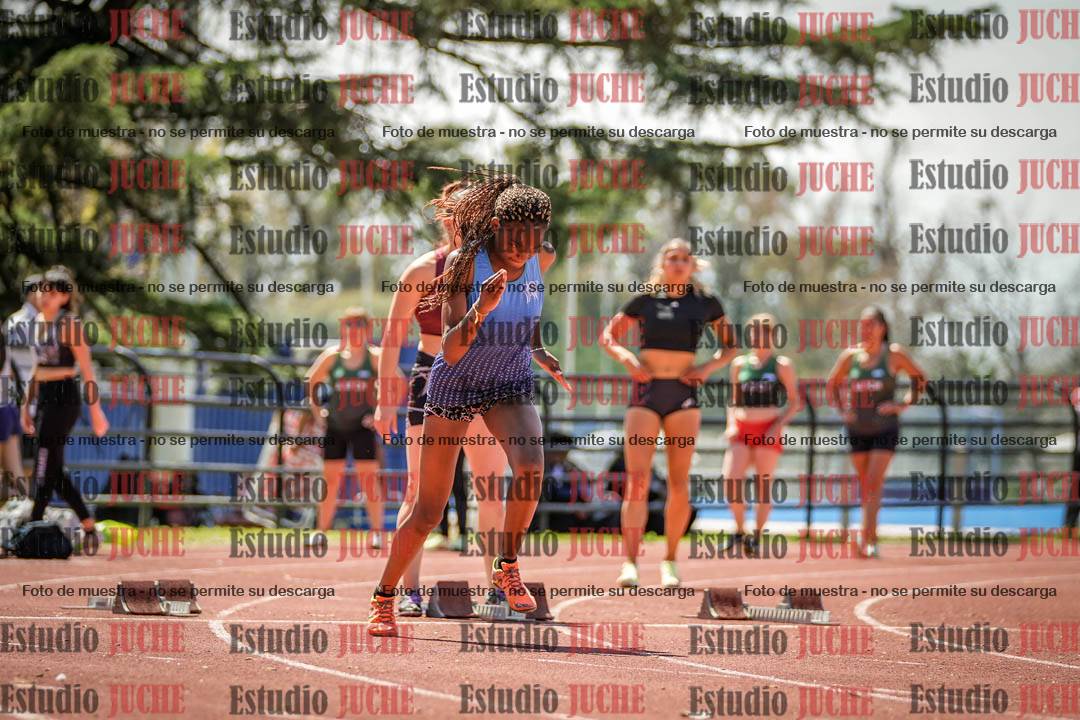 Fotos de los 100 m llanos de mujeres