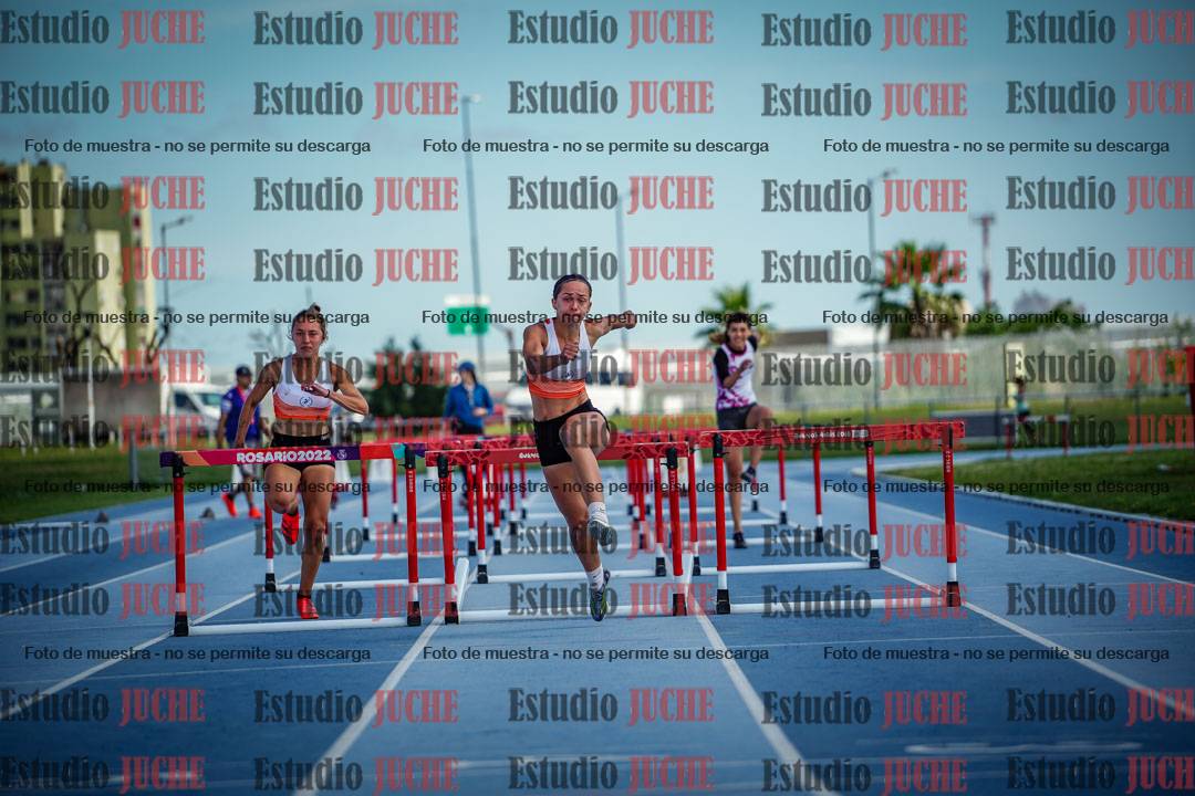 Fotos de los 60 m con vallas de mujeres