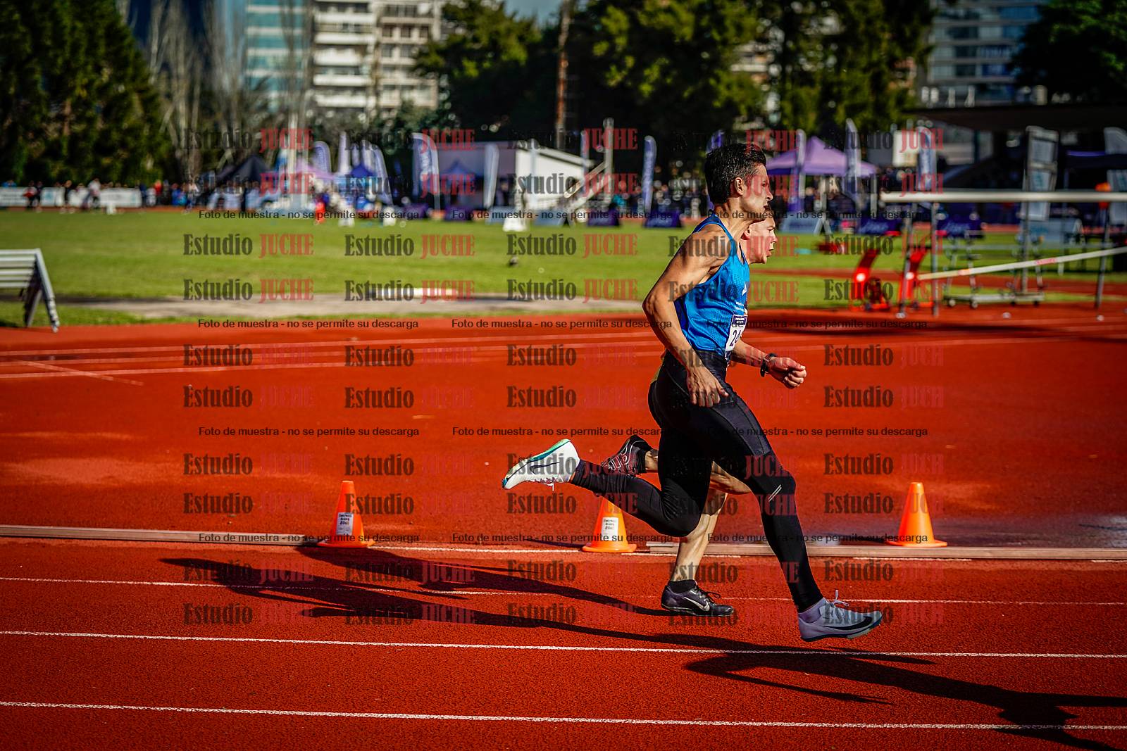 Fotos de los 200 m de varones