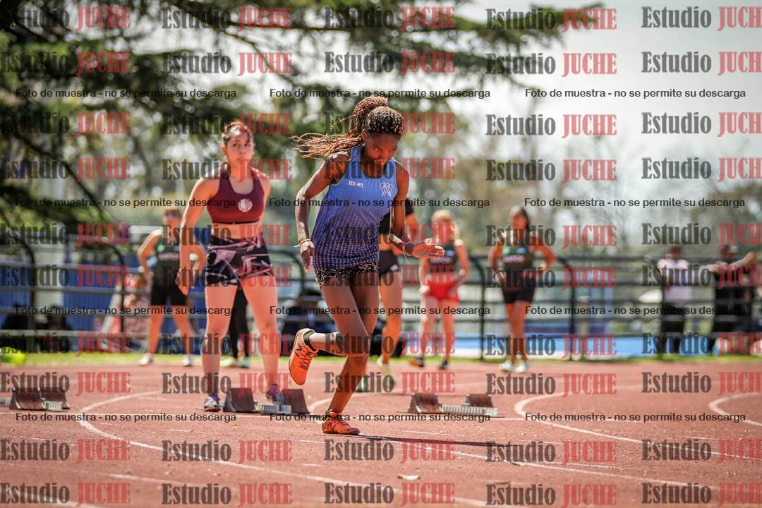 Fotos de los 100 m llanos de mujeres
