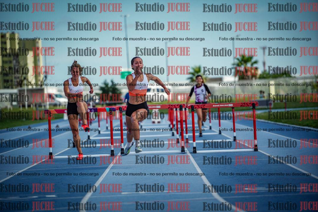 Fotos de los 60 m con vallas de mujeres