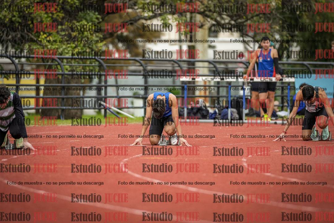 Fotos de los 200 m llanos de varones