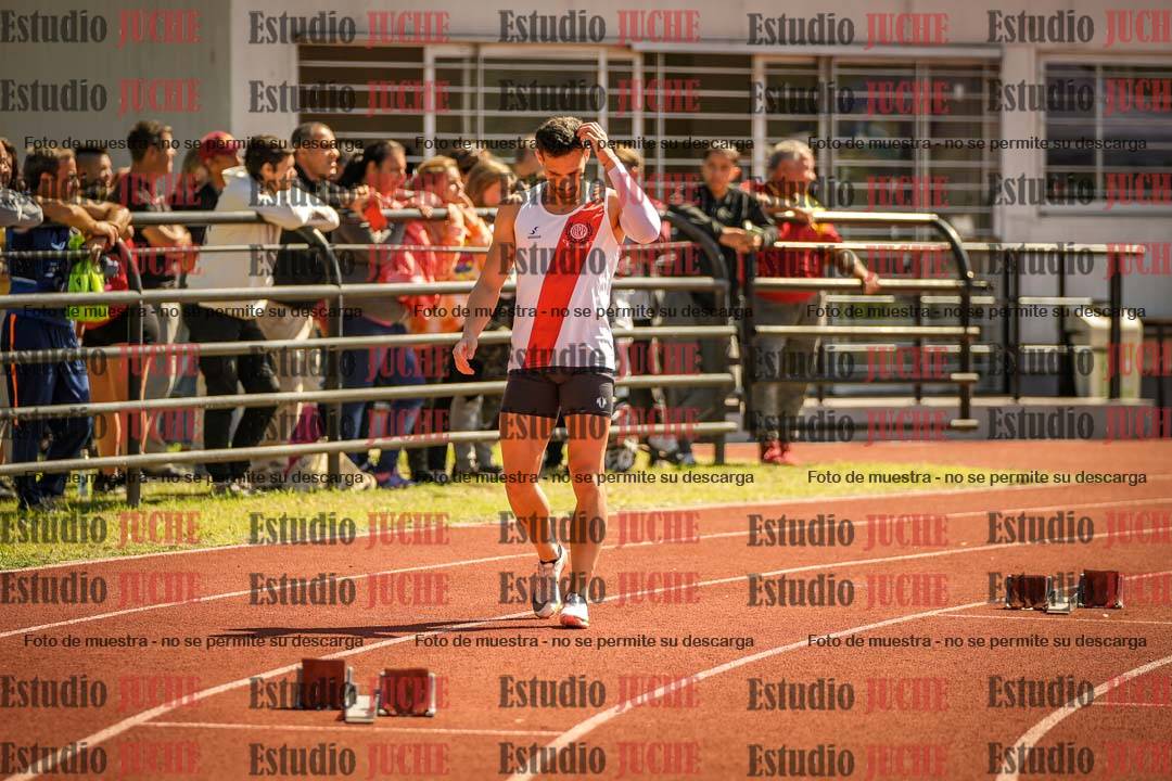 Fotos de los 400 m llanos de varones