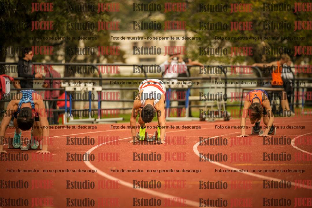 Fotos de los 200 m llanos de varones