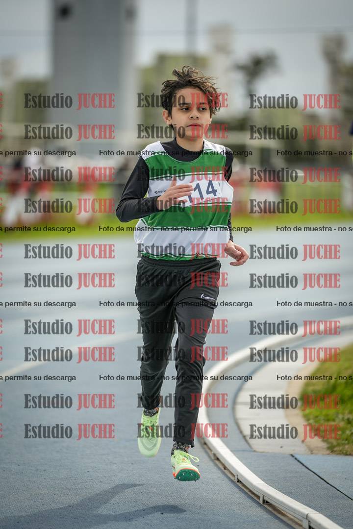 Fotos de los 800 m llanos de varones - U14