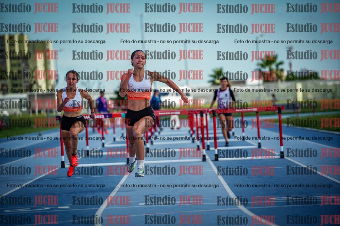 Fotos de los 60 m con vallas de mujeres