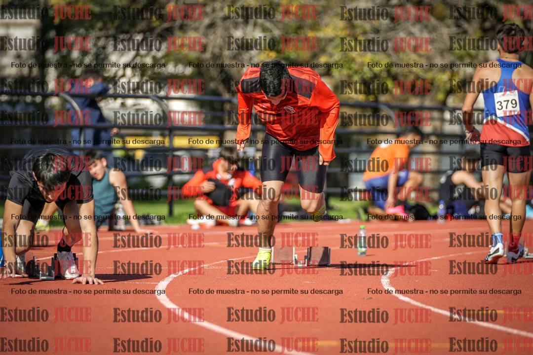 Fotos de los 200 m llanos de varones