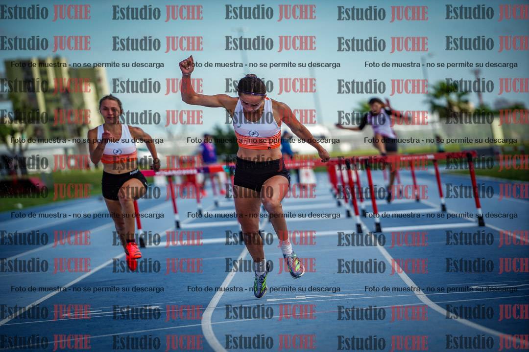 Fotos de los 60 m con vallas de mujeres
