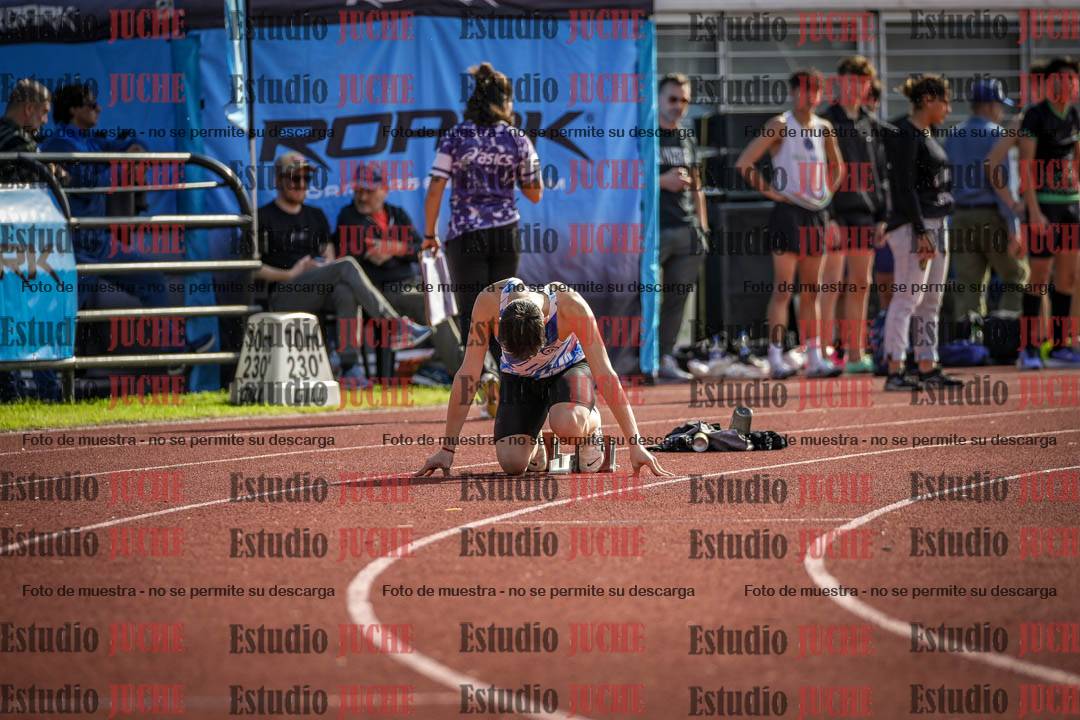 Fotos de los 400 m llanos de varones