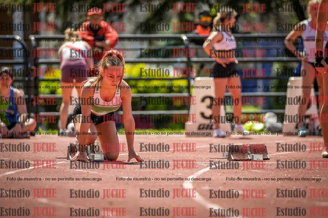 Fotos de los 100 m llanos de mujeres