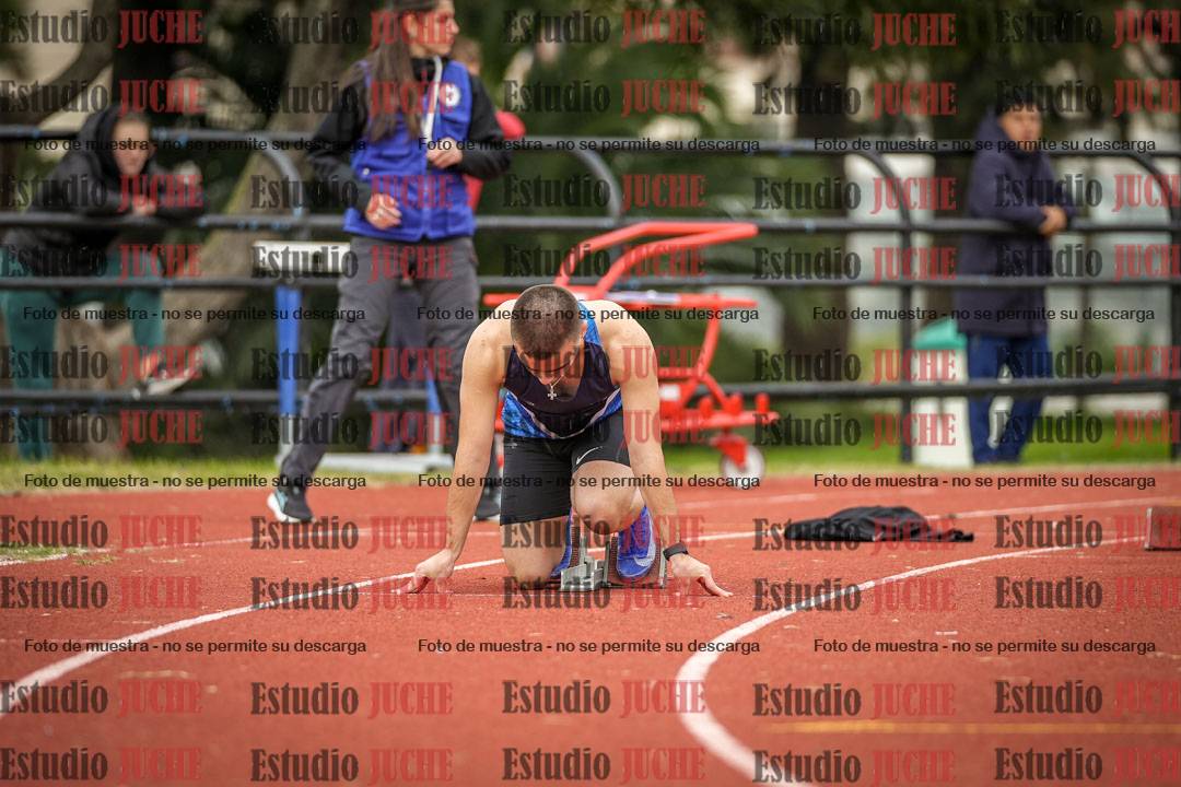 Fotos de los 200 m llanos de varones