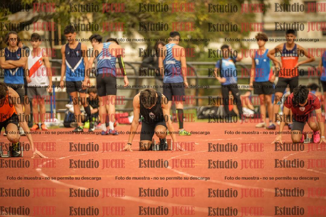 Fotos de los 200 m llanos de varones