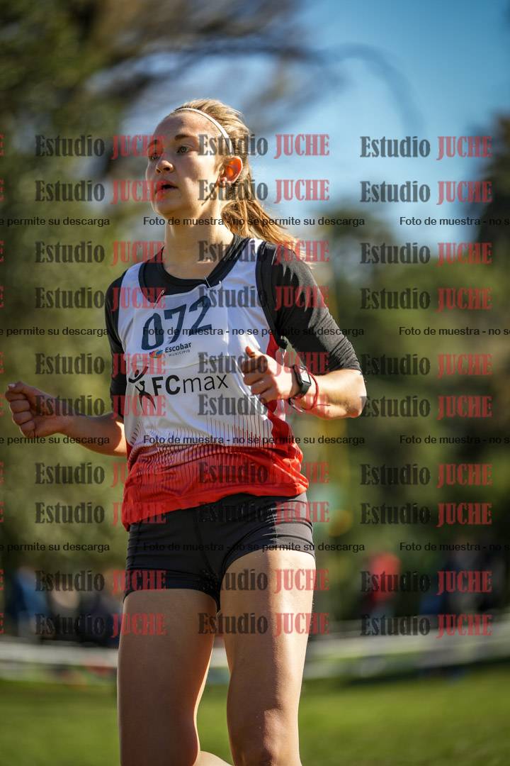 Fotos de la llegada del cross de 3000 m