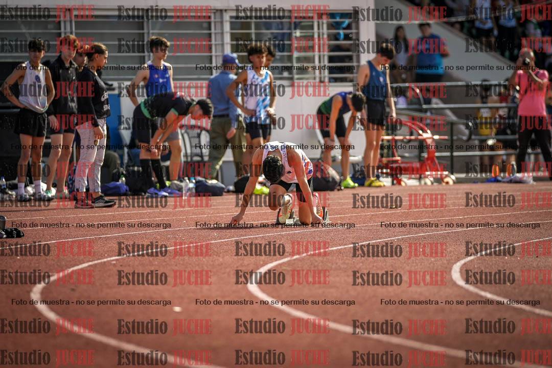 Fotos de los 400 m llanos de varones