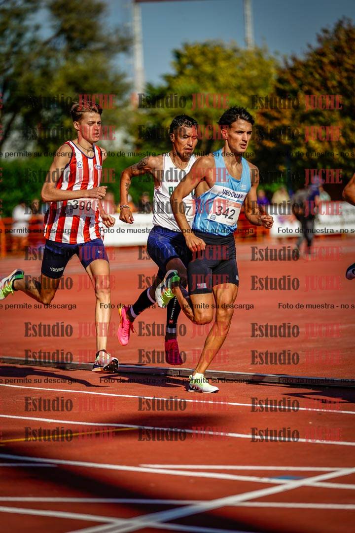 Fotos de los 1500 m llanos de varones