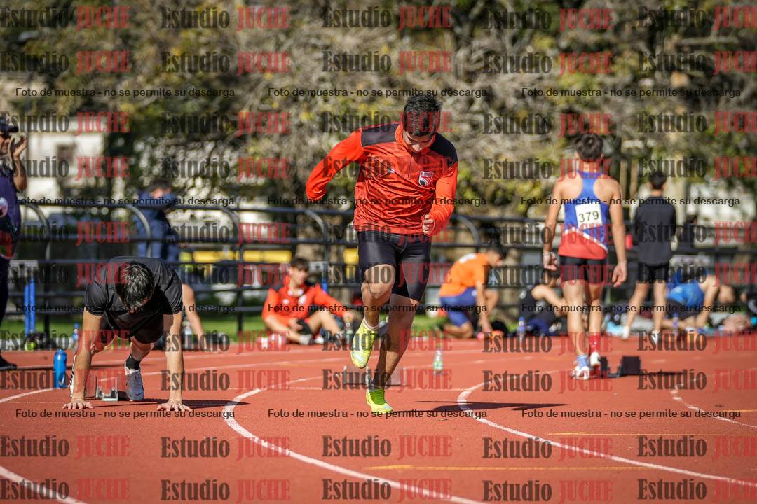 Fotos de los 200 m llanos de varones