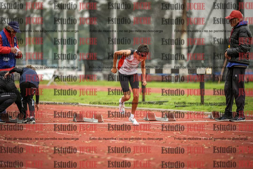 Fotos de los 50 m llanos de varones