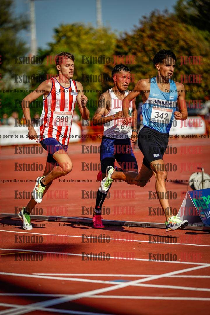Fotos de los 1500 m llanos de varones