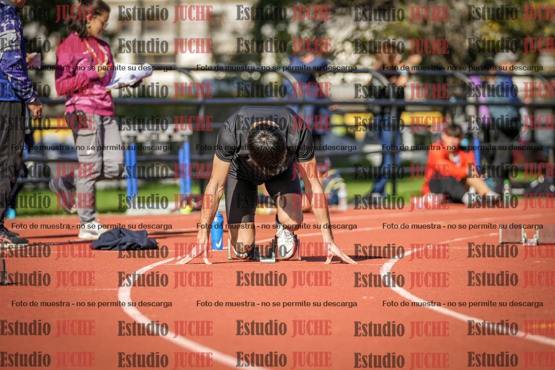 Fotos de los 200 m llanos de varones
