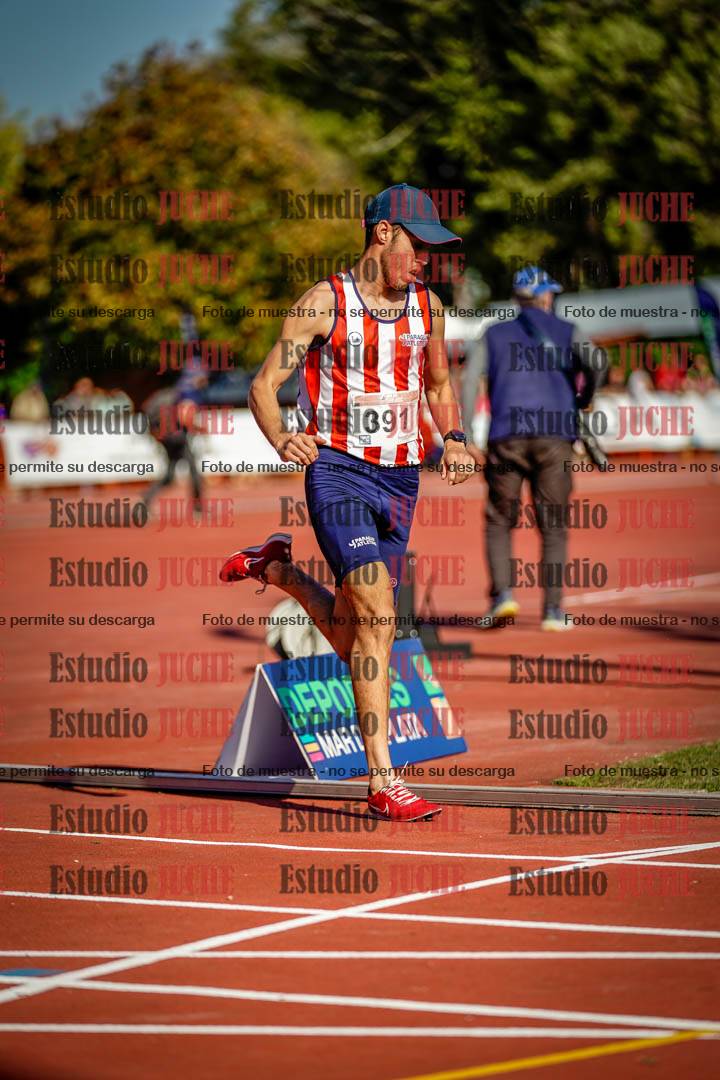 Fotos de los 1500 m llanos de varones