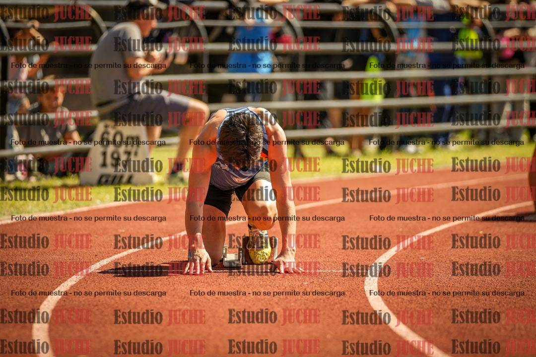 Fotos de los 400 m llanos de varones