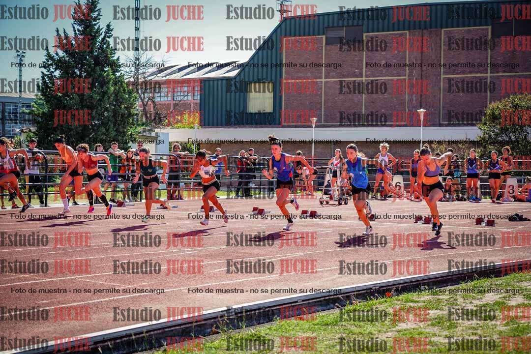 Fotos de los 100 m llanos de mujeres