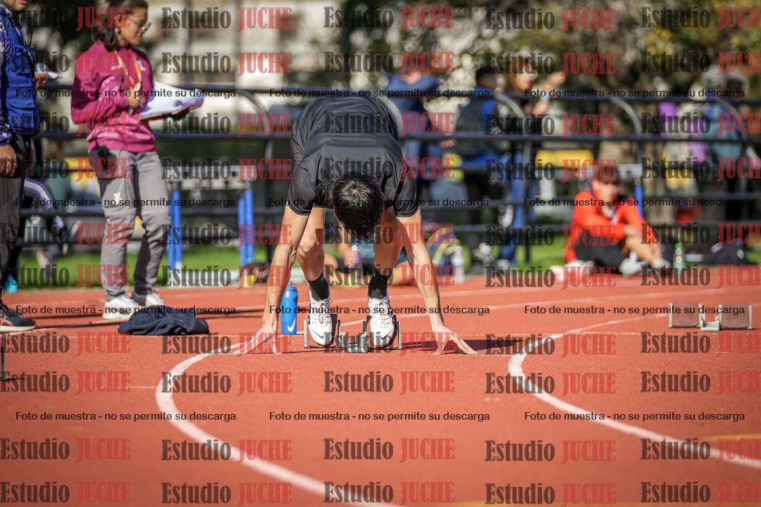 Fotos de los 200 m llanos de varones