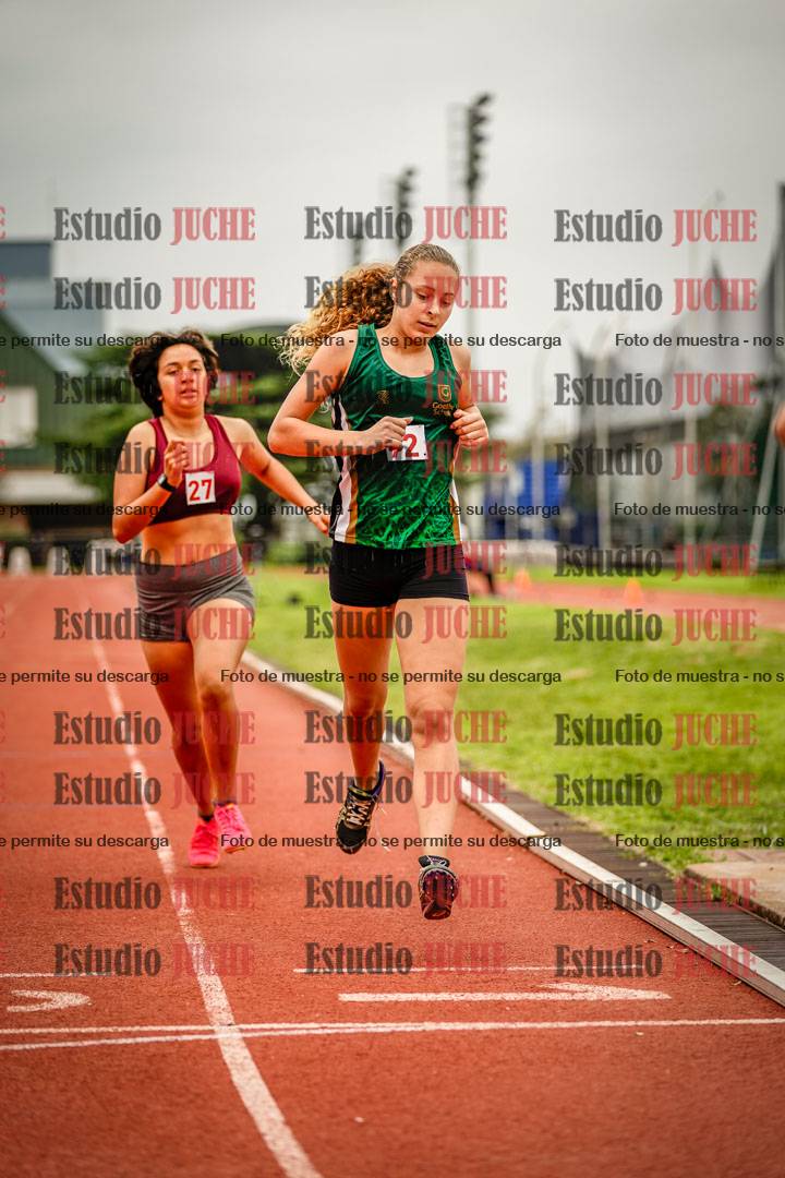 Fotos de los 600 m llanos de mujeres - hexatlón 6