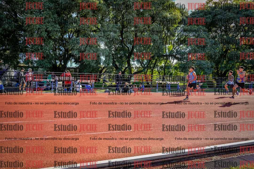 Fotos de los 100 m llanos de varones